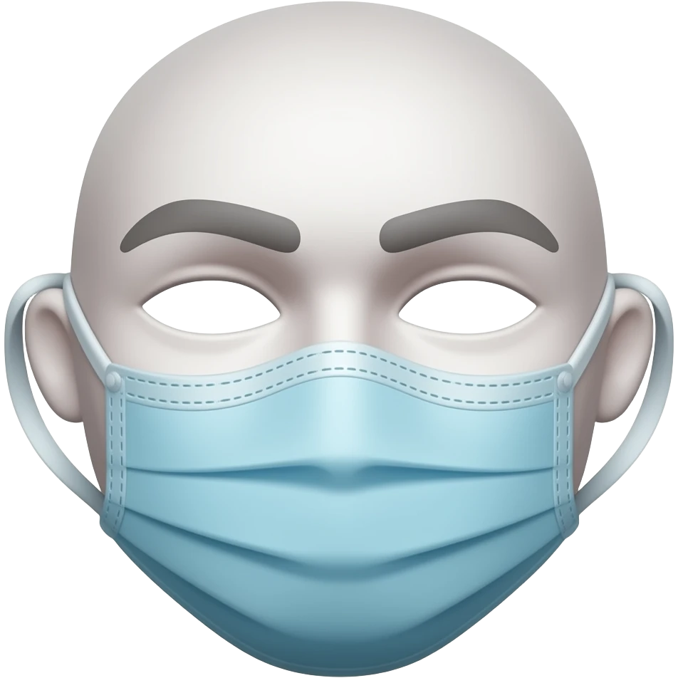 Only the mask emoji