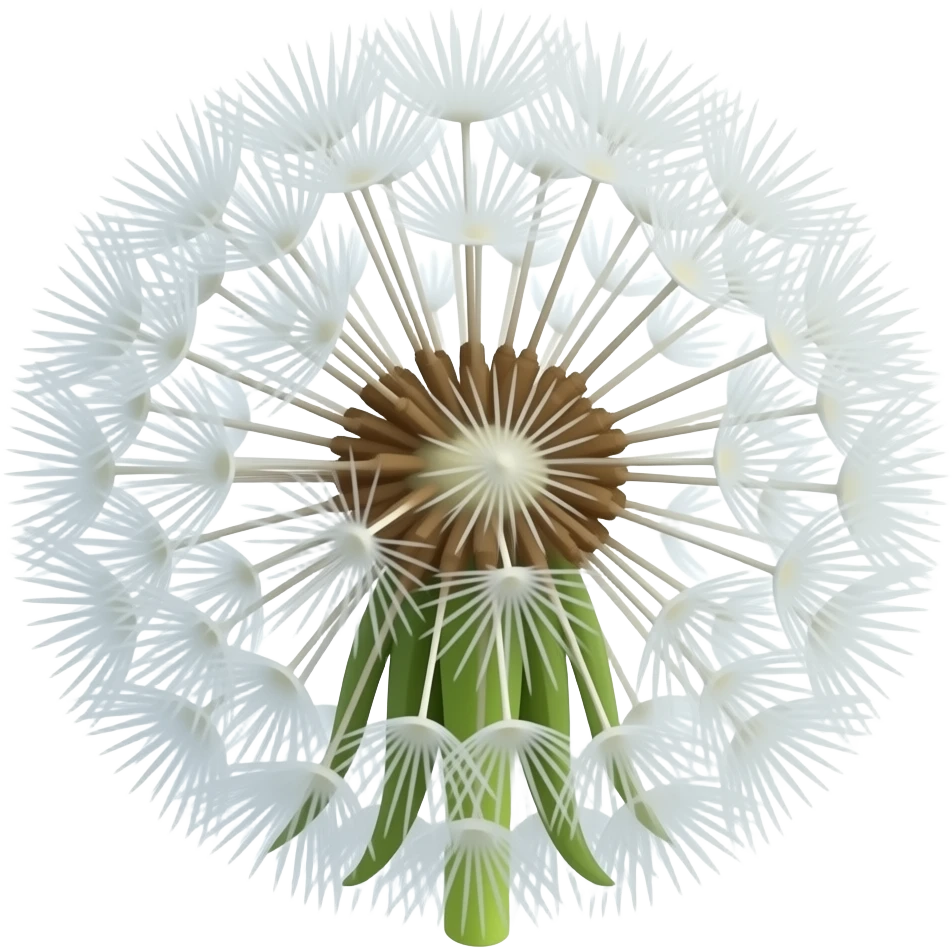 draw a dandelion emoji