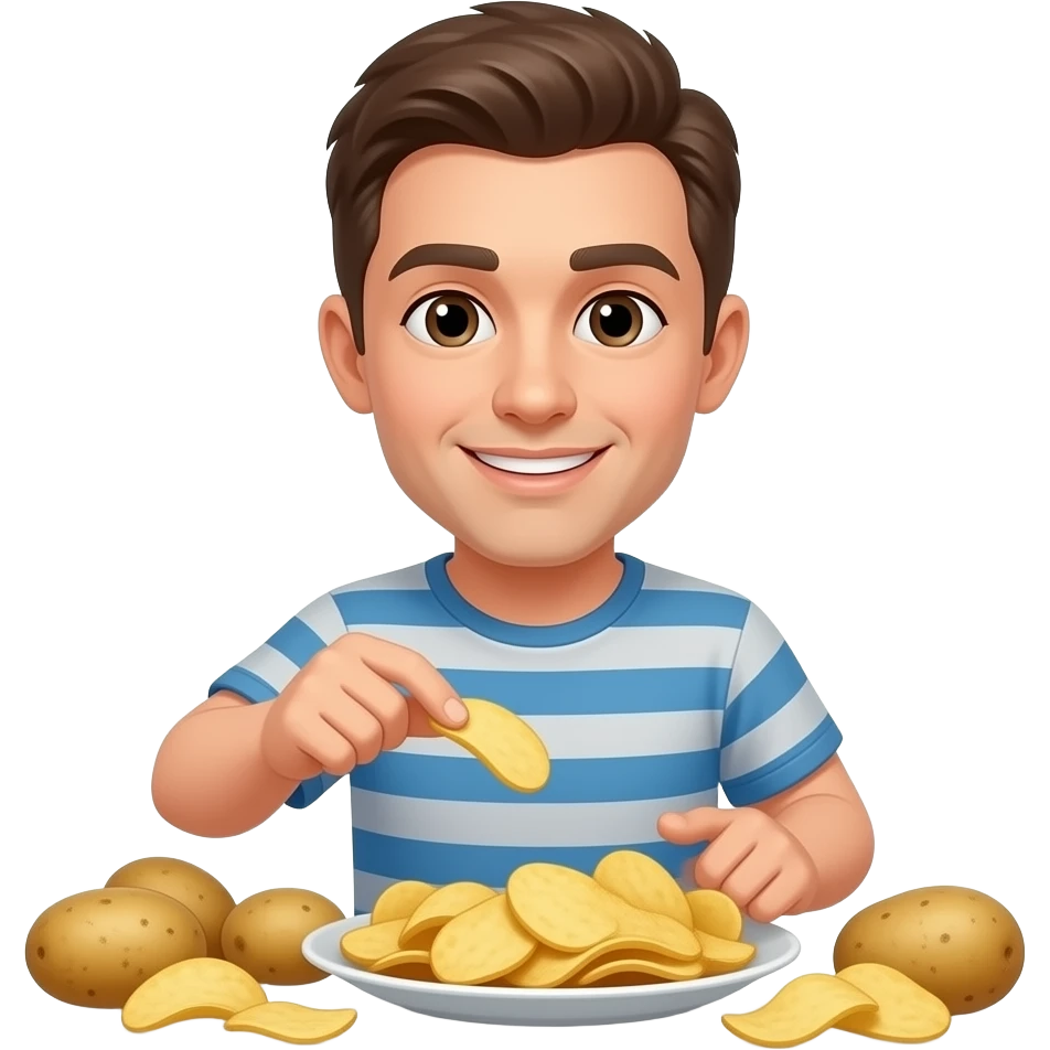 Potato chips maker emoji