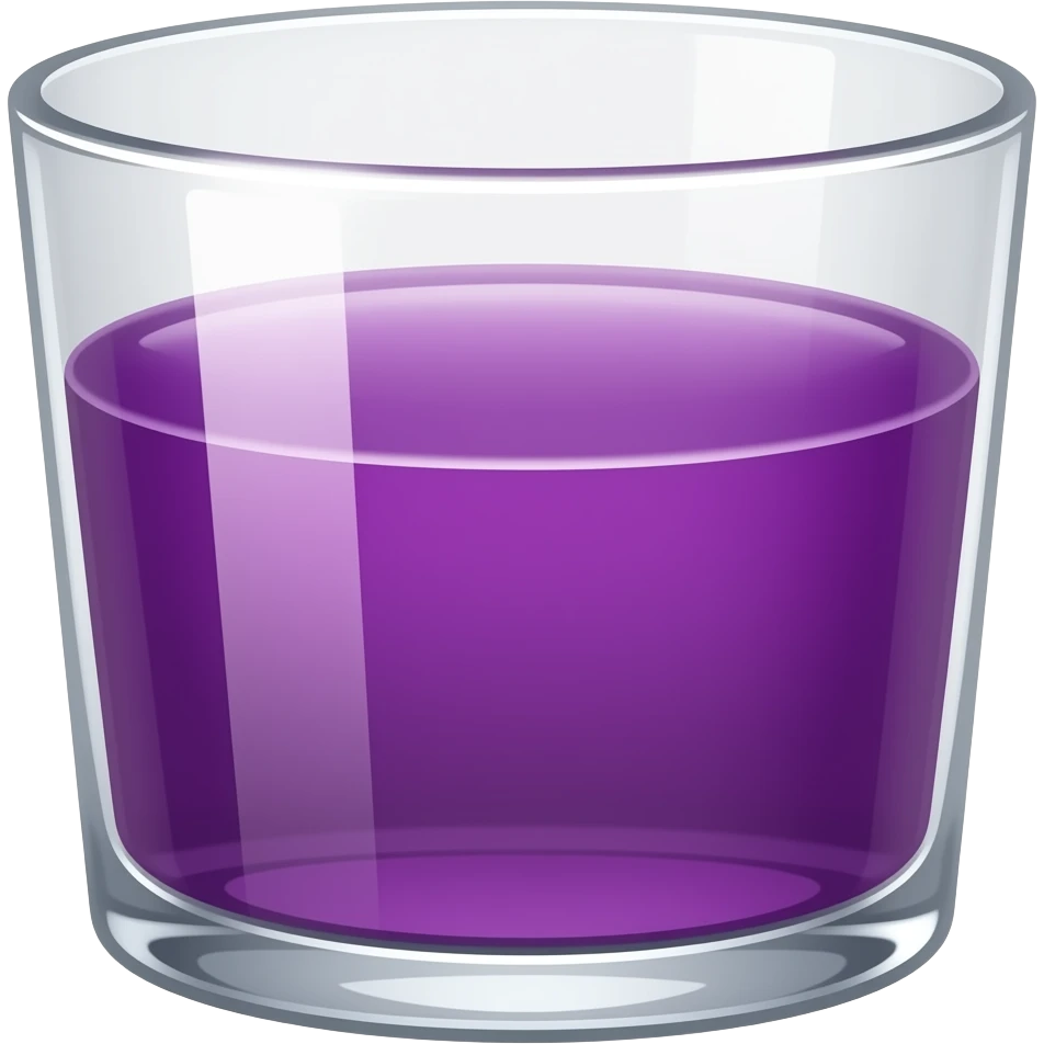 Make the juice purple emoji