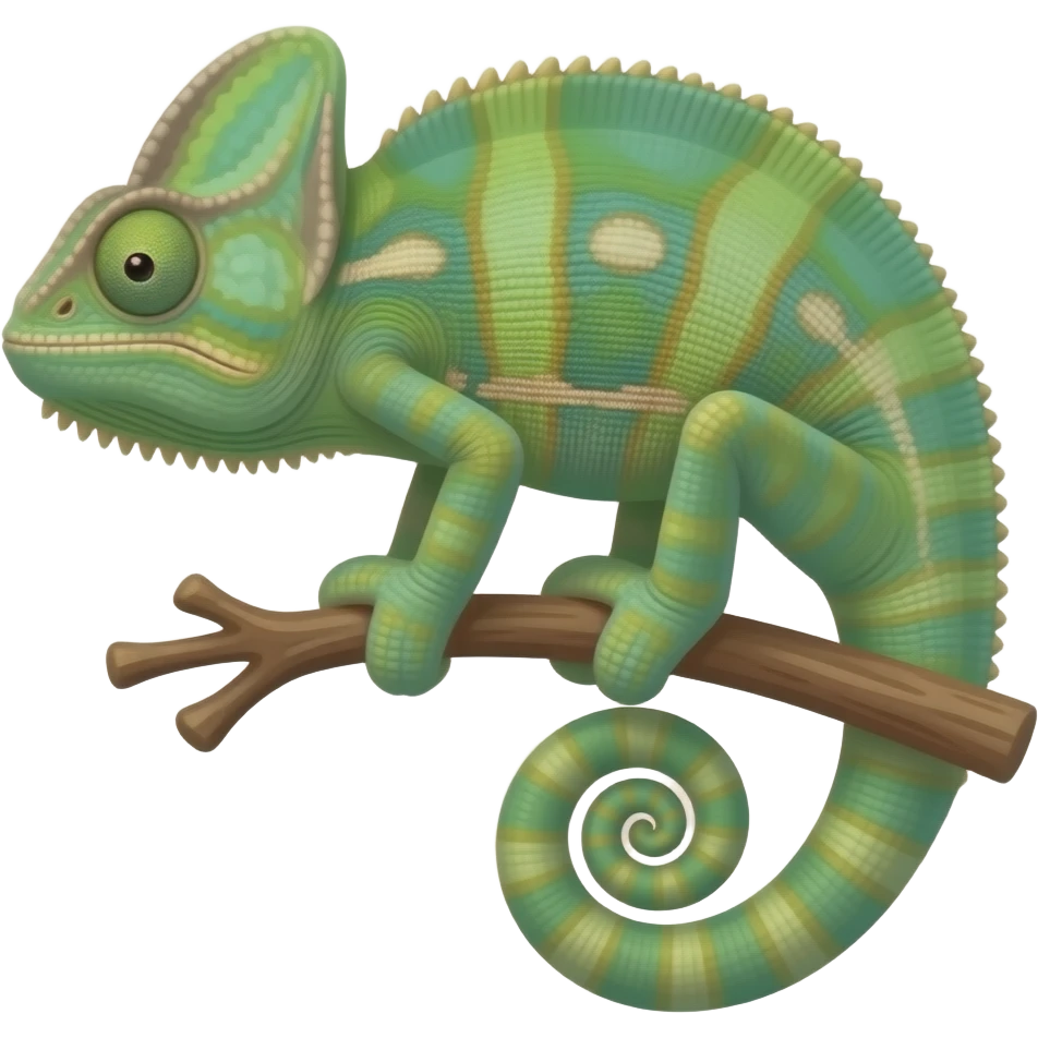 Chameleon emoji