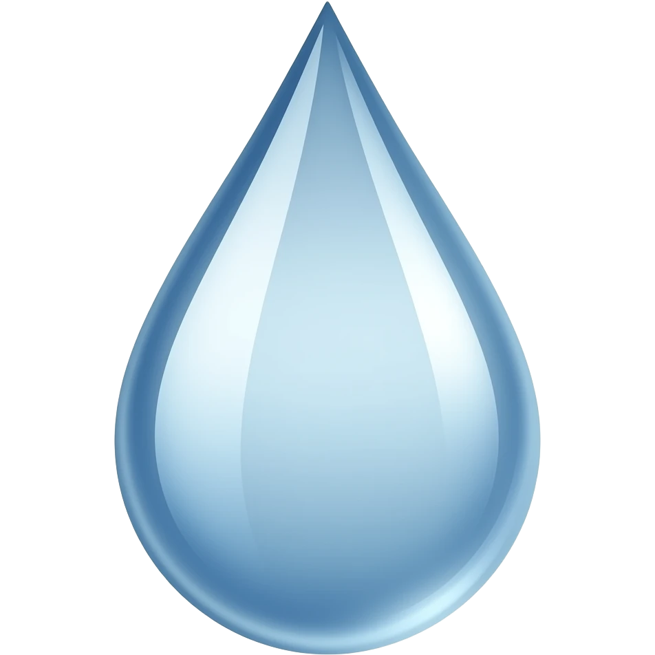 water drop emoji