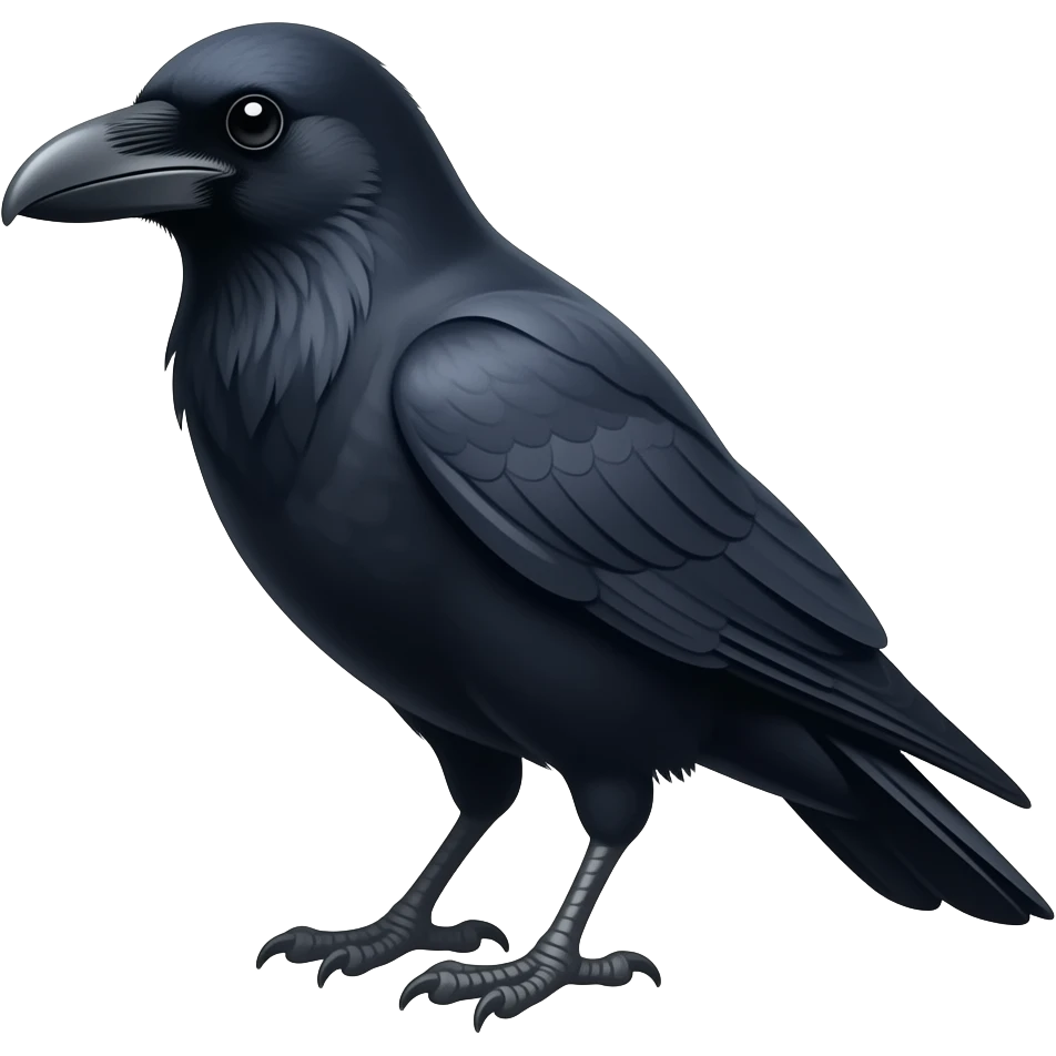 crow emoji