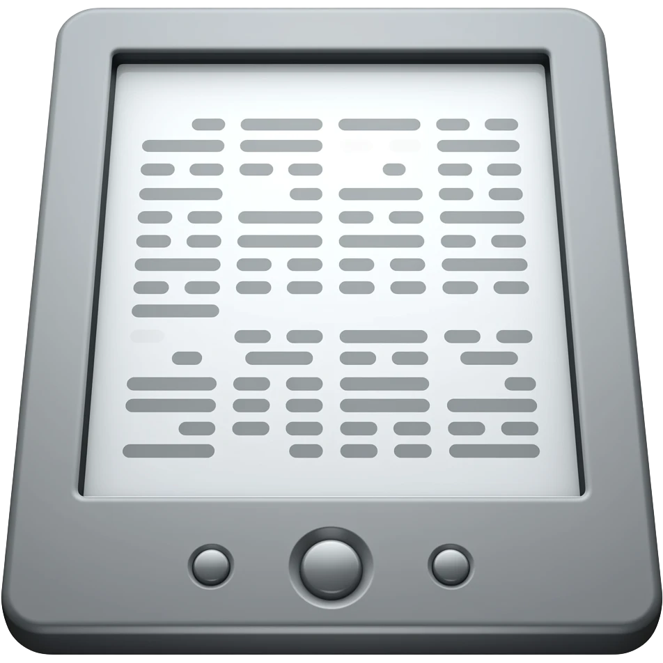 e-reader emoji