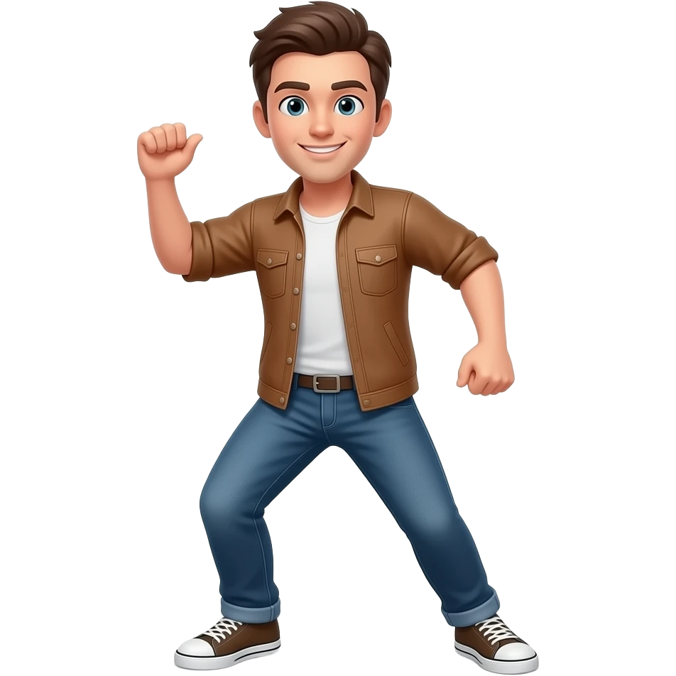 Guy dancing emoji