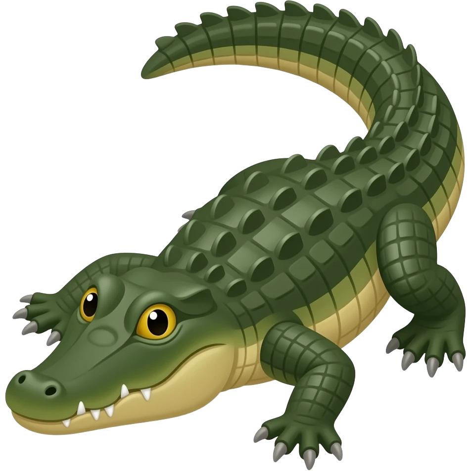 alligator emoji