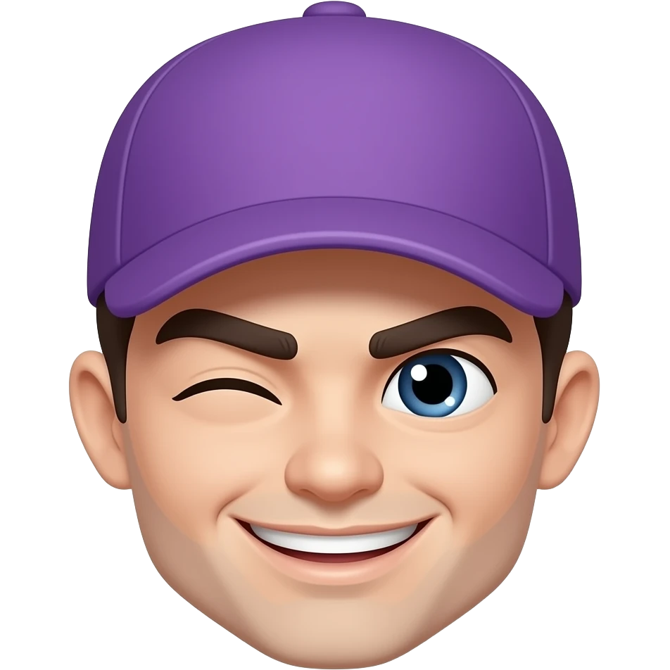 😉 Kappe comic emoji
