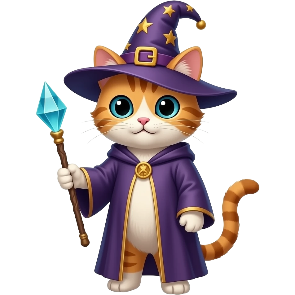 wizard cat emoji