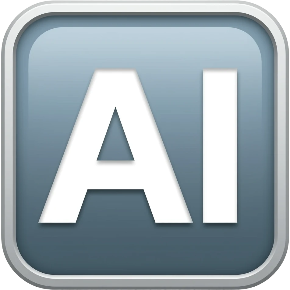 A text block saying AI emoji