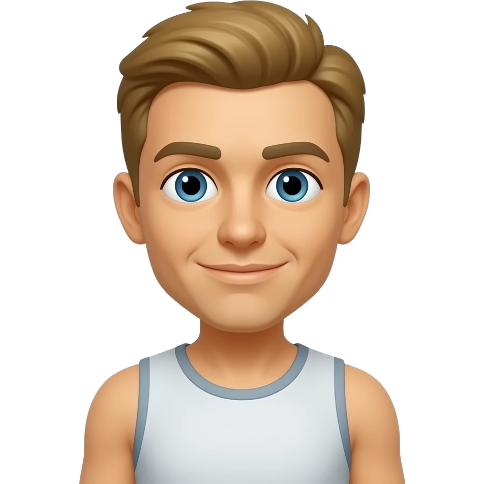 yellow human stretching emoji
