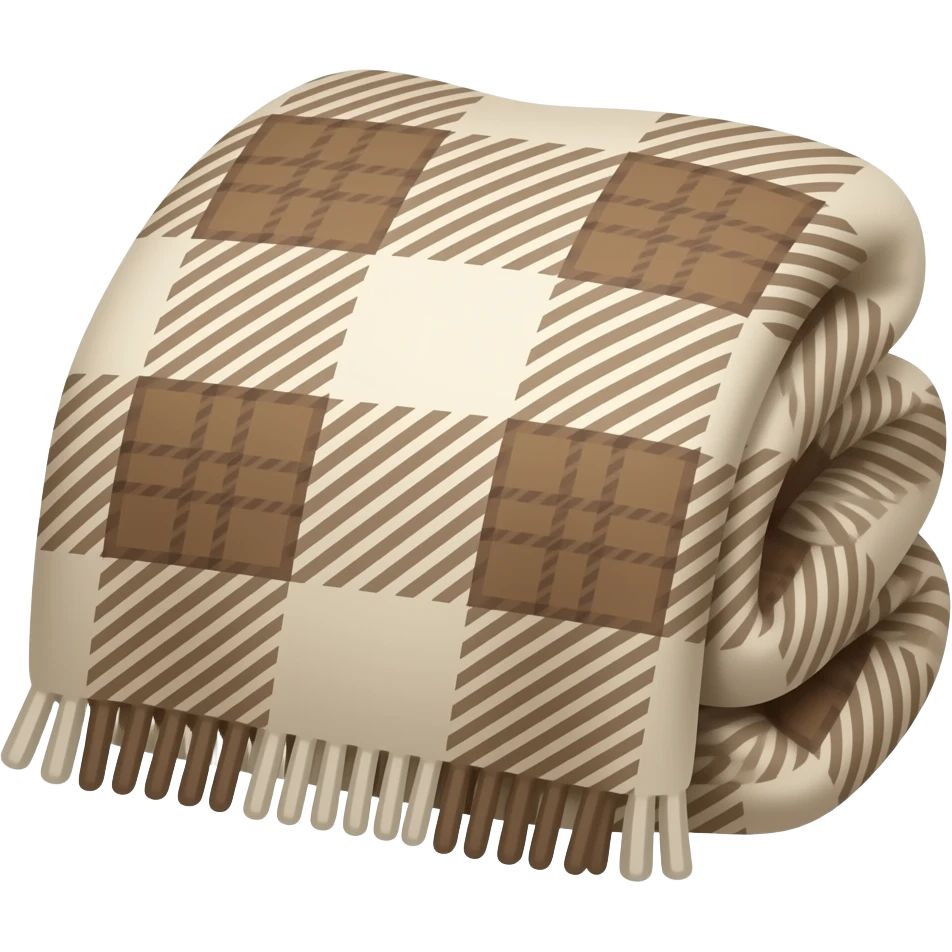 blanket plaid emoji