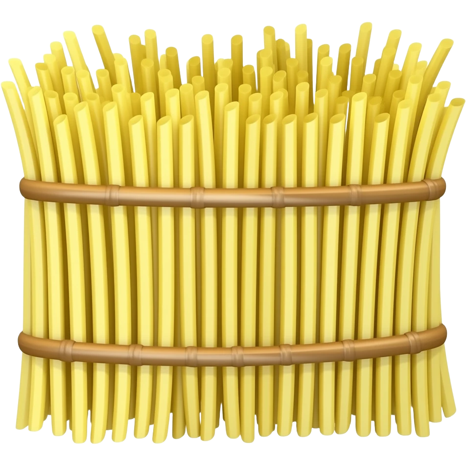 straw emoji
