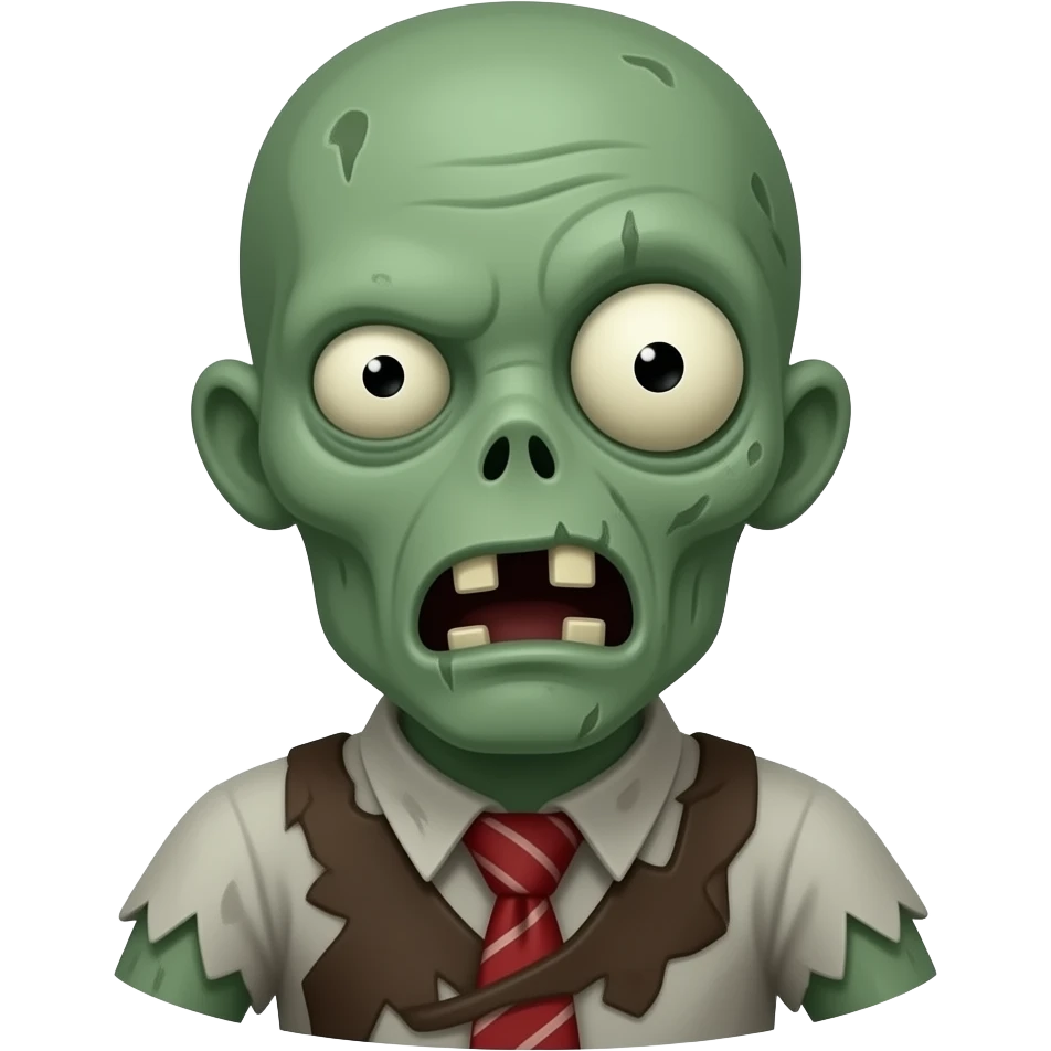 zombie iphone normal emoji