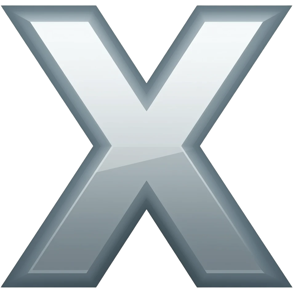 x emoji