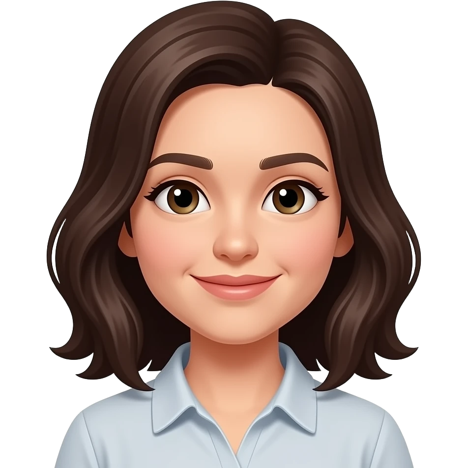 Make brunette emoji