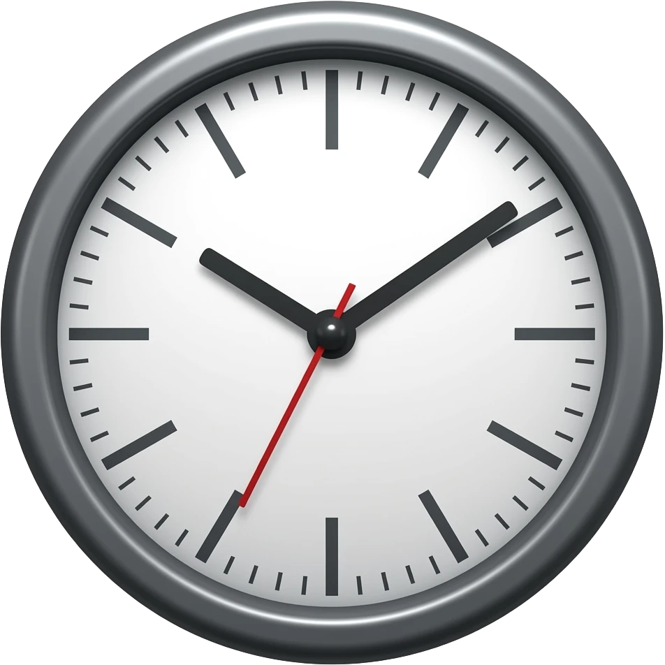 reloj emoji