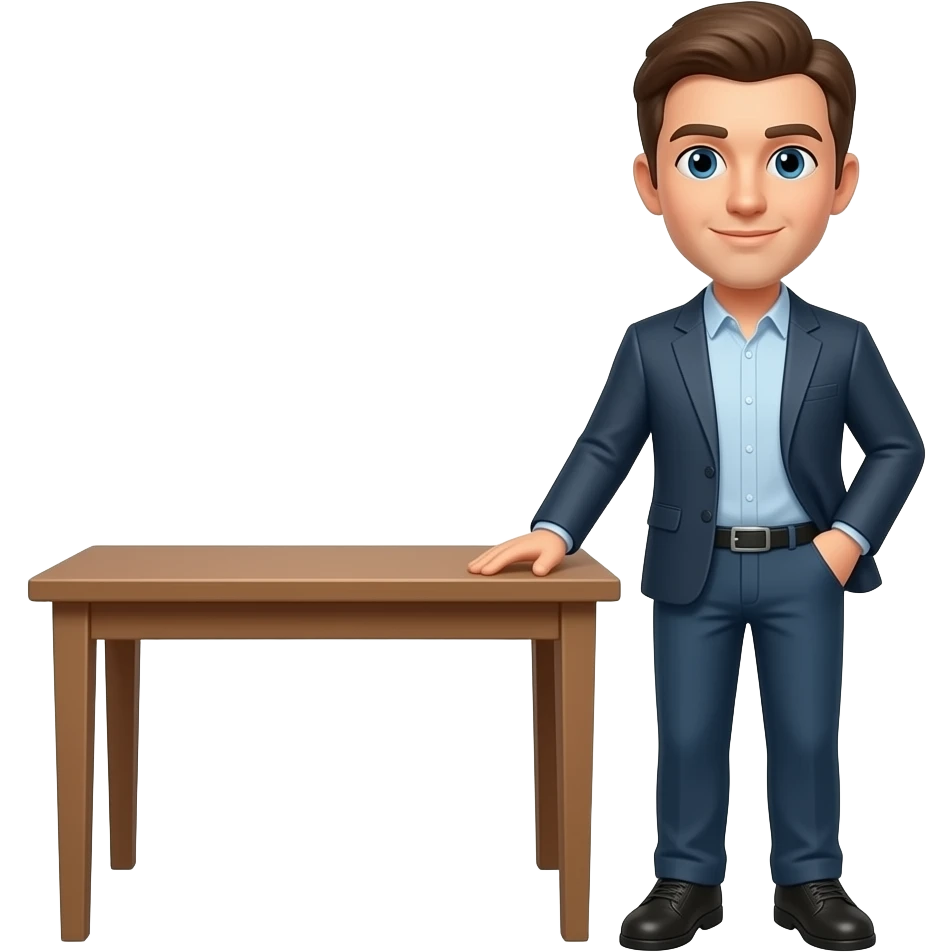 beside table emoji