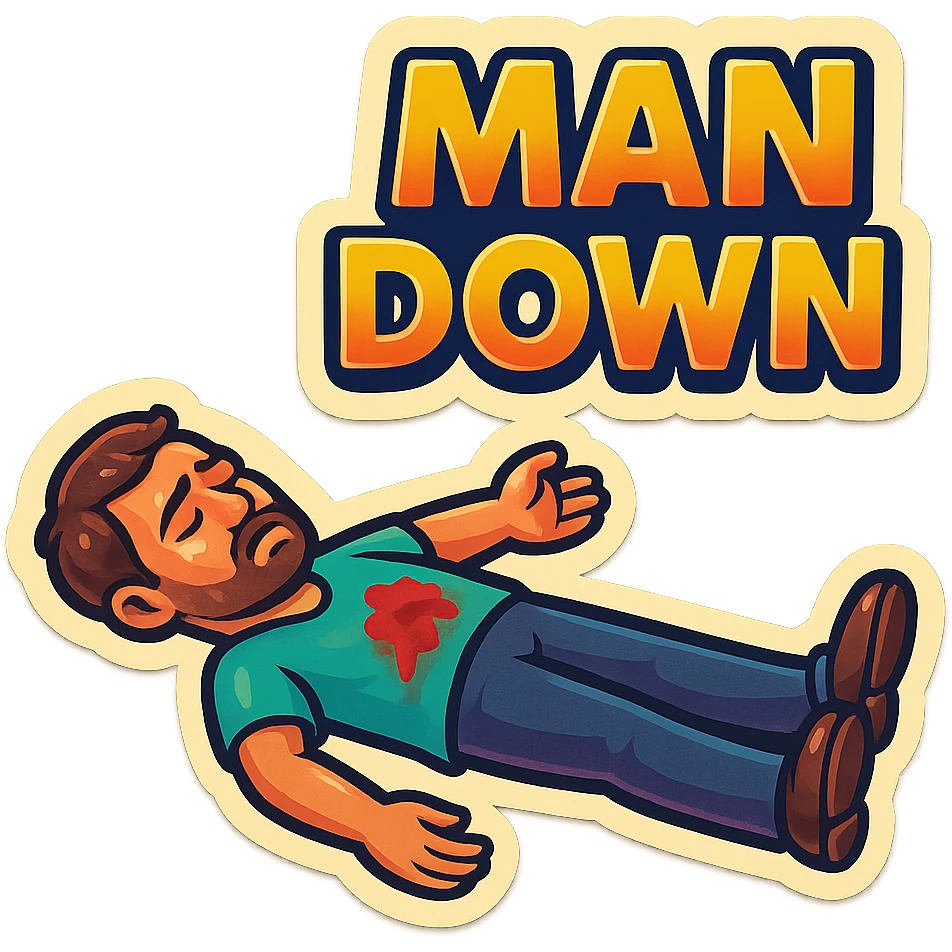man died emoji