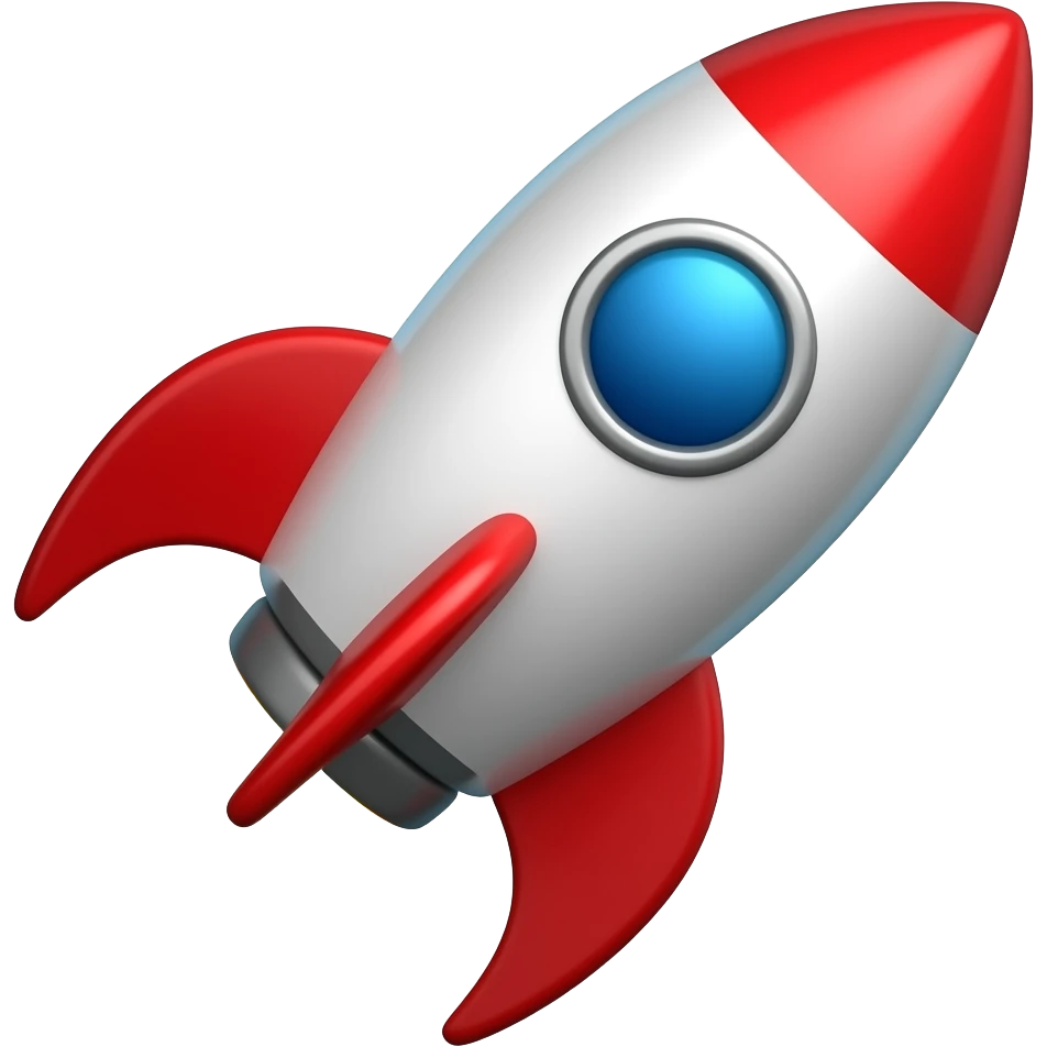 Fast Rocket emoji