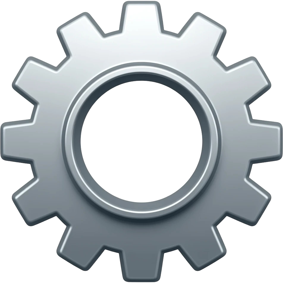 engranaje emoji