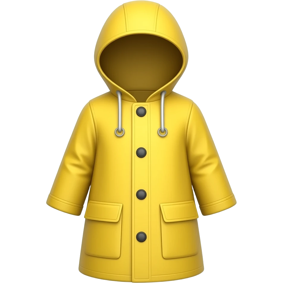 rain coat emoji