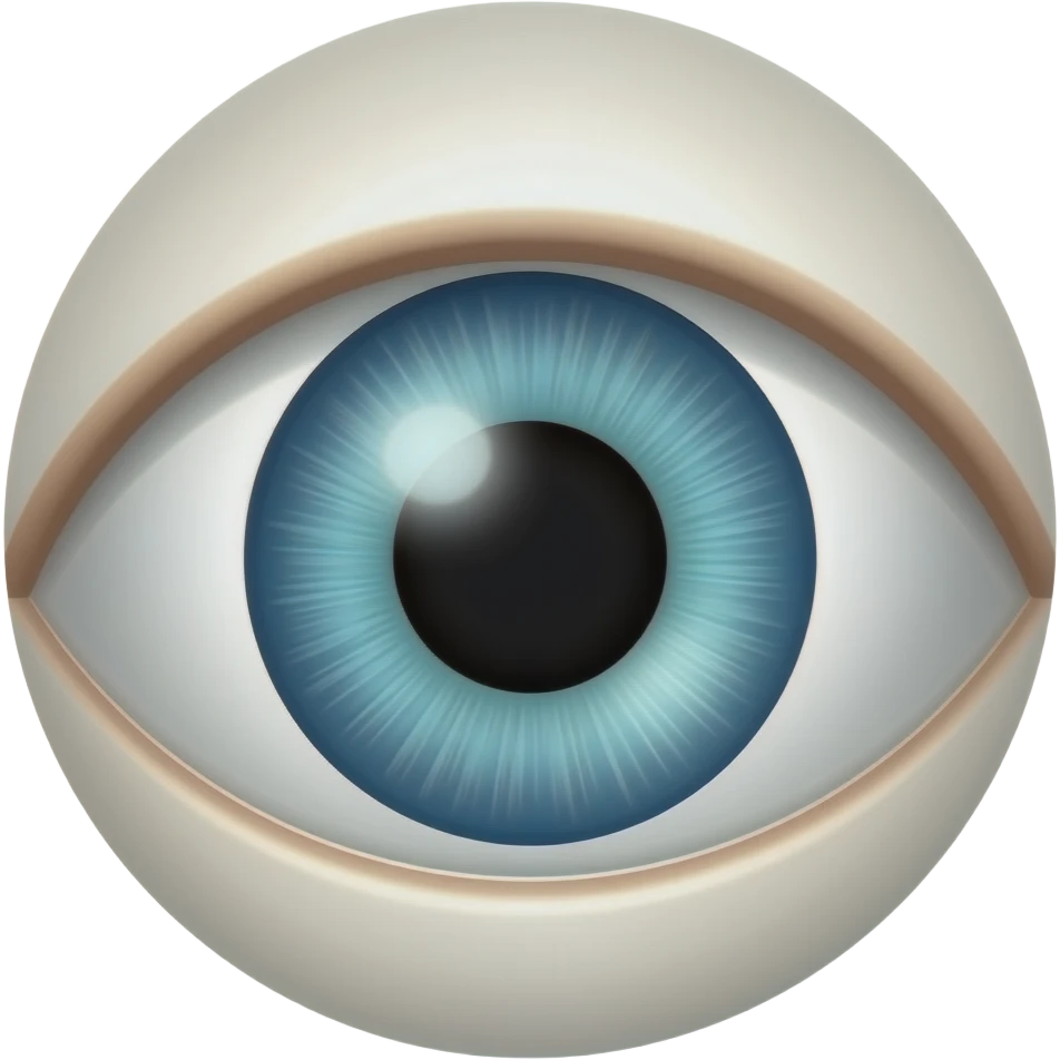 Observant eye emoji