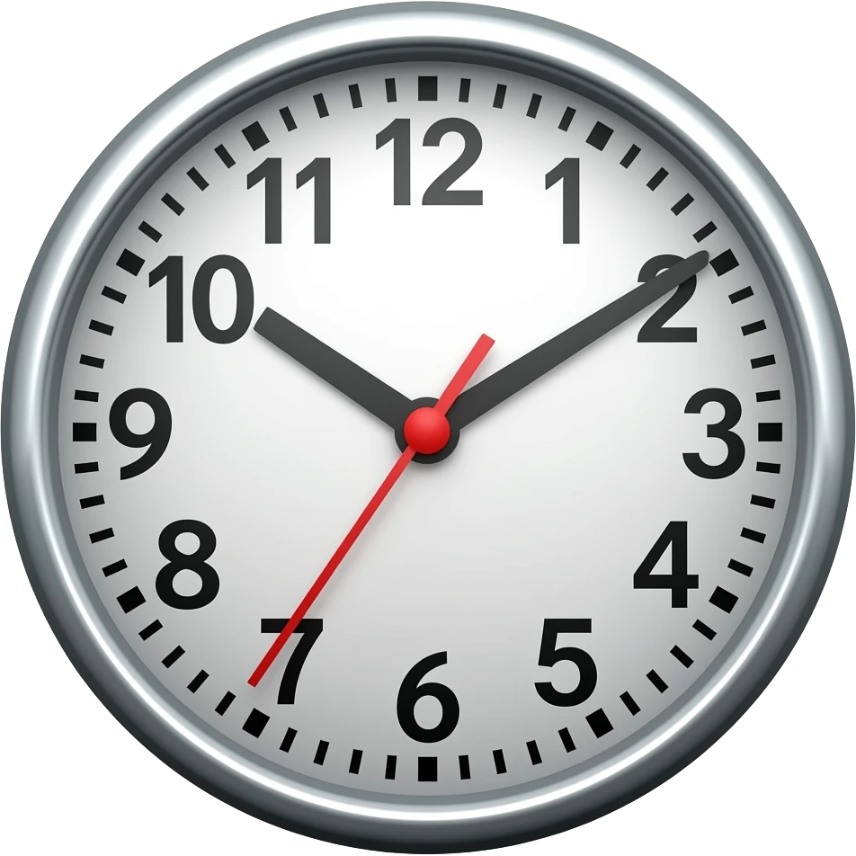 CLOCK emoji