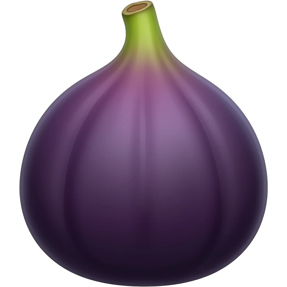 fig fruit full emoji