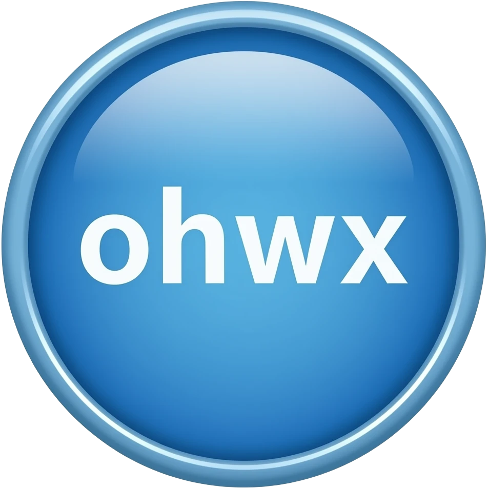 Badge bleu emoji