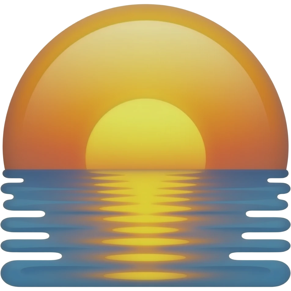 Sunset emoji