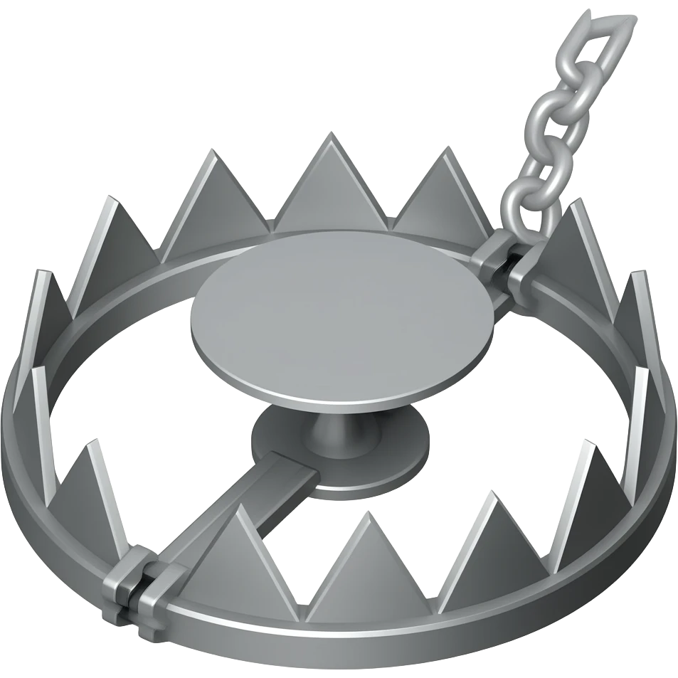spike trap emoji