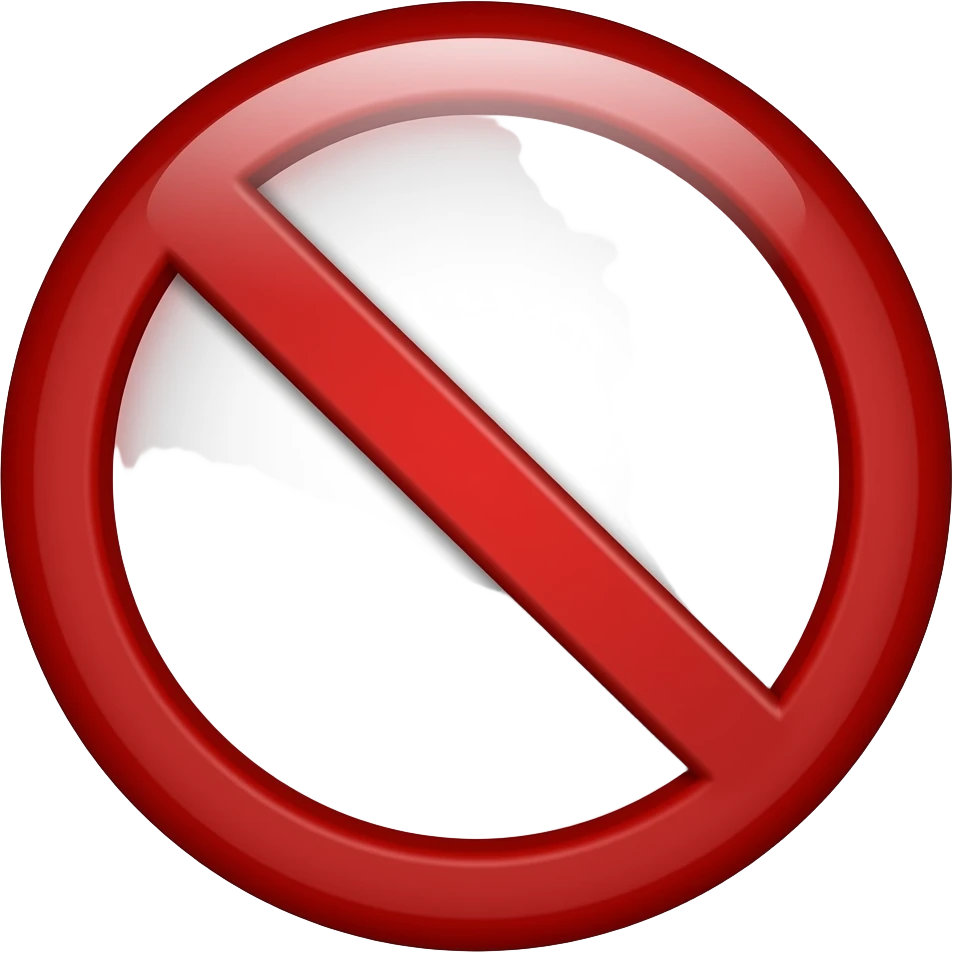 stop emoji