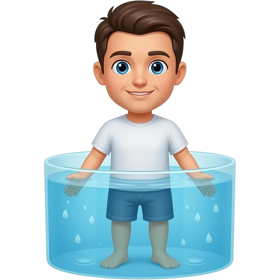 someone getting baptised emoji
