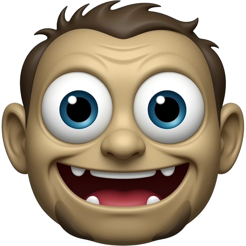 Troll face emoji