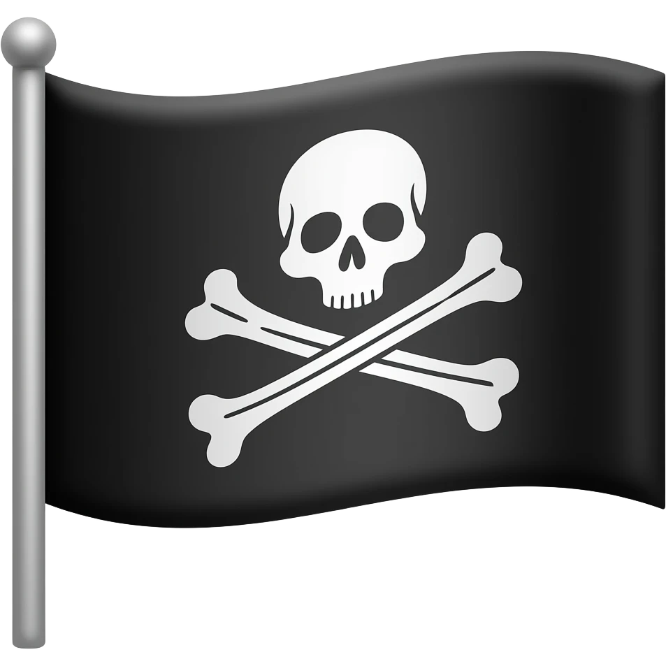 pirate flag emoji