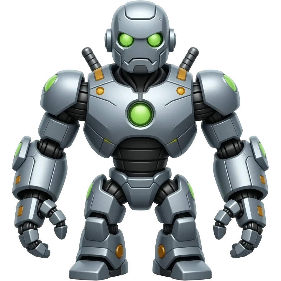Robot monster emoji