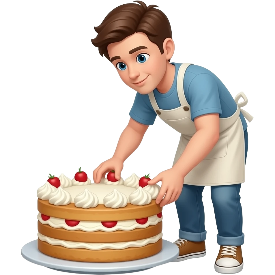 make a cake emoji