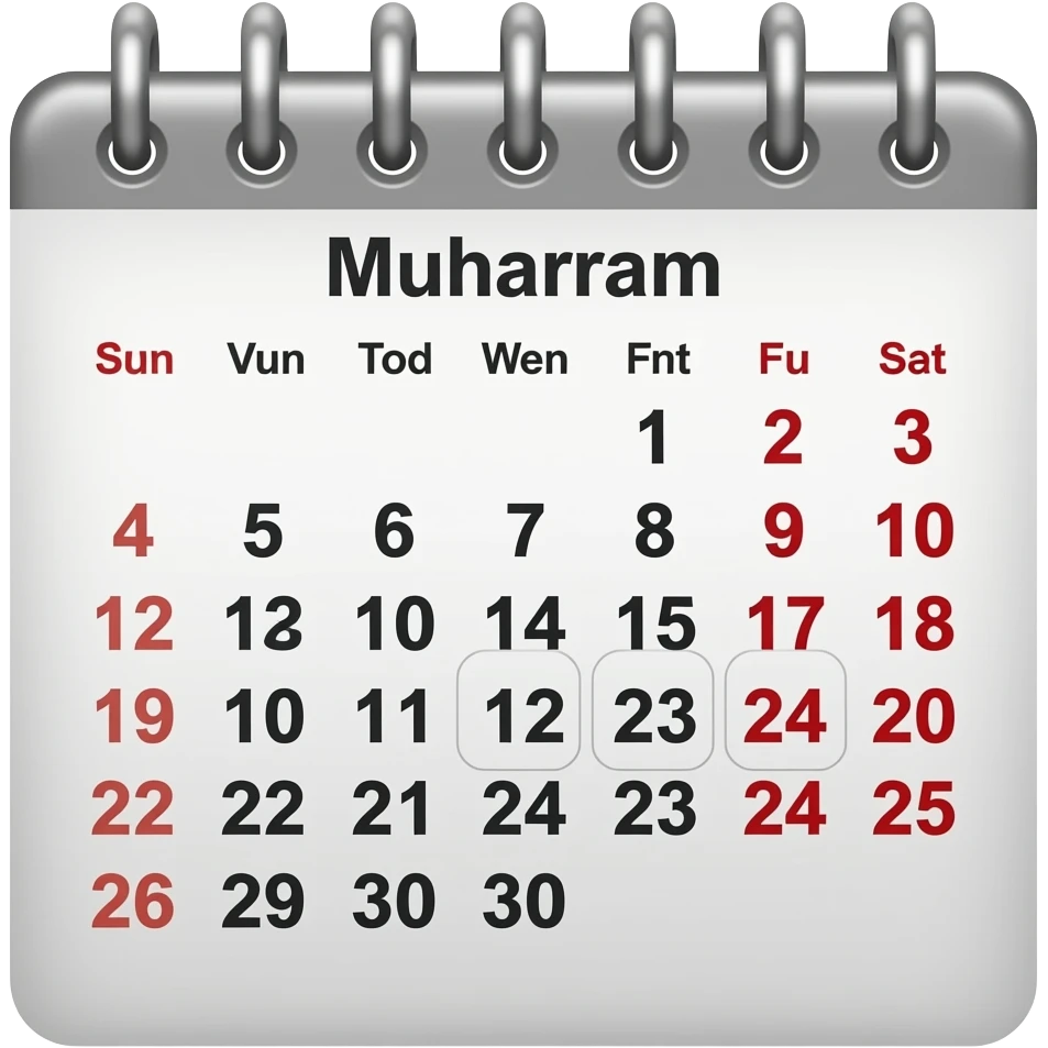 محرم emoji