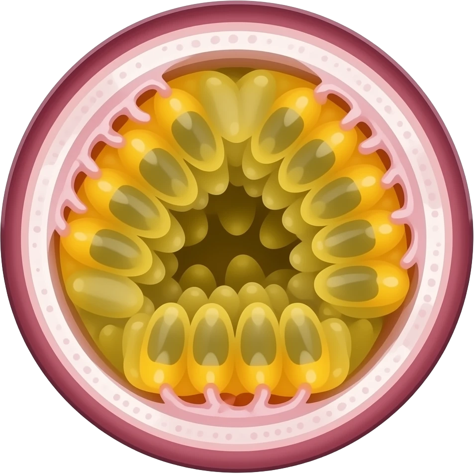 Passion fruit emoji