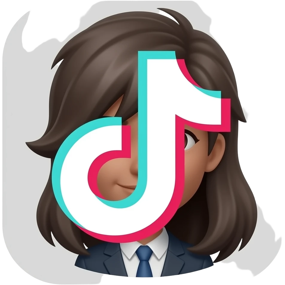 Tiktoker icon emoji