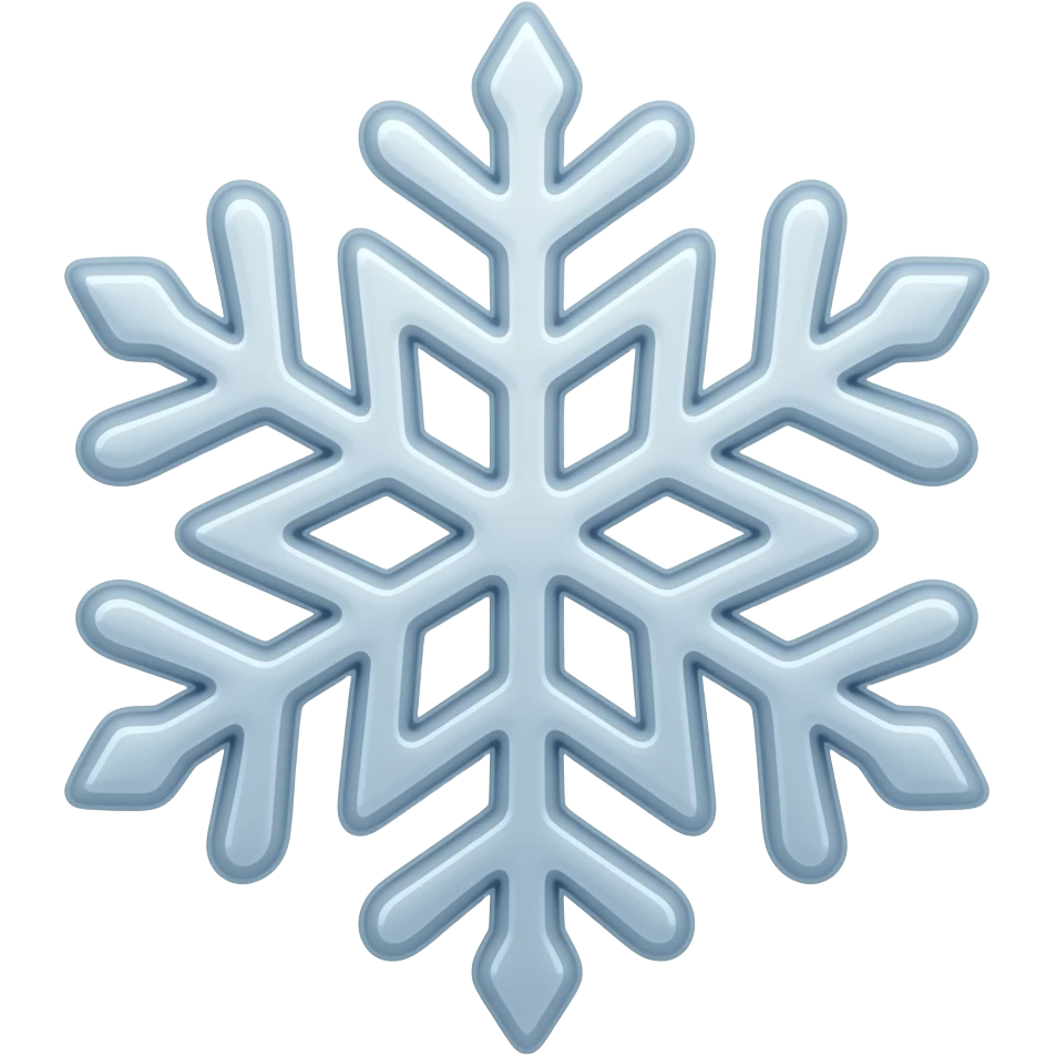 Snowflake emoji