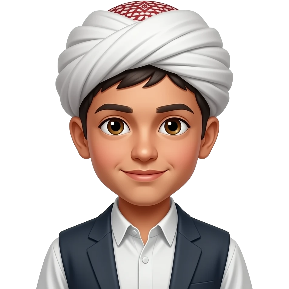 ایموجی پسر افغان پکول دار emoji