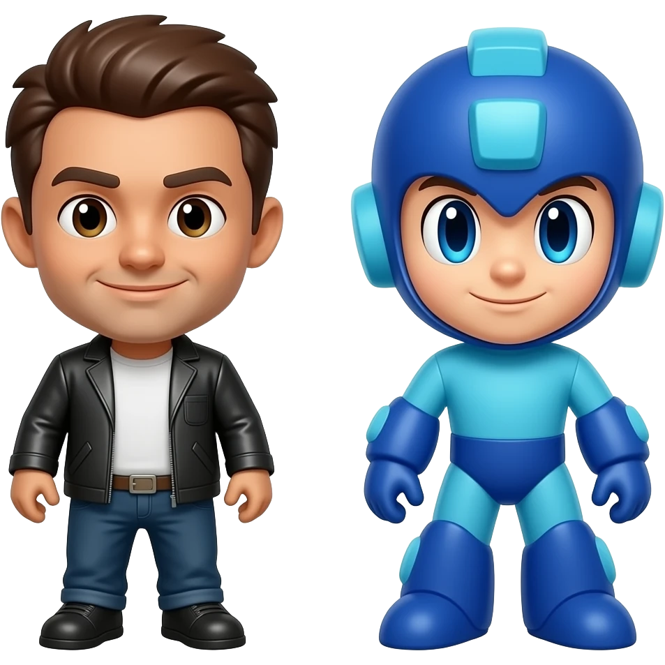 metro Man meets Mega Man emoji
