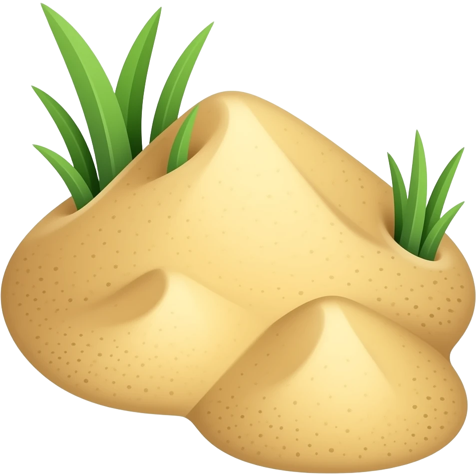 Sand emoji