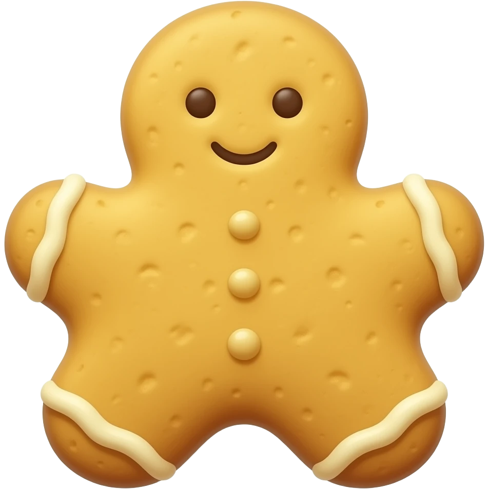 Galleta de jengibre emoji
