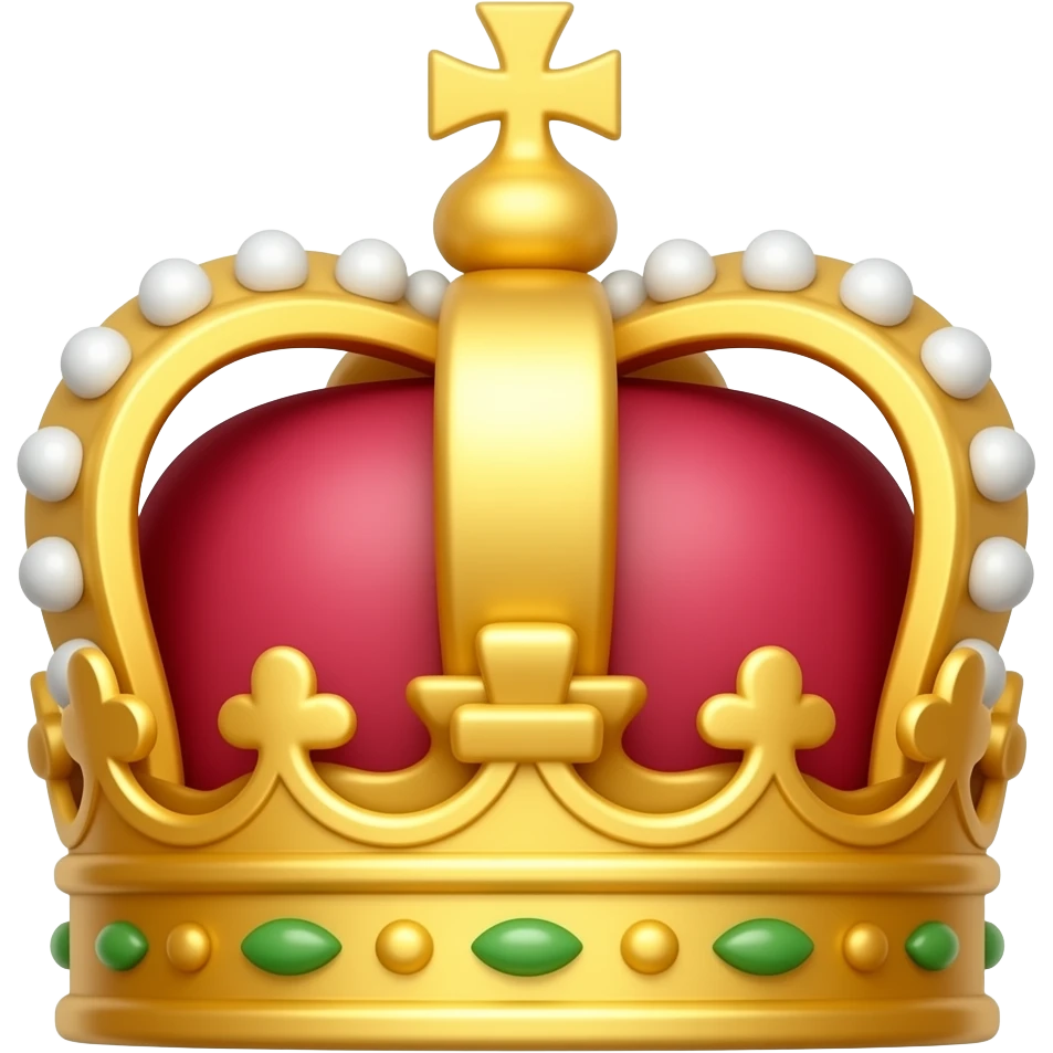 Iniciales con corona emoji