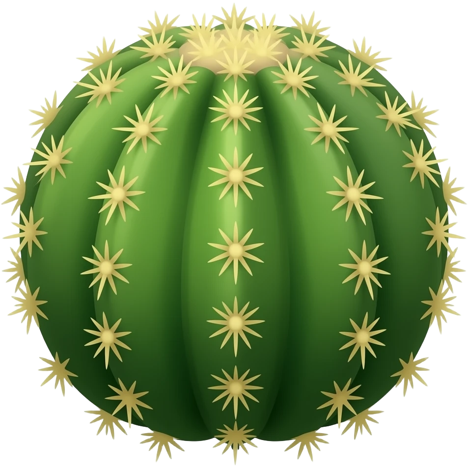 African spear cactus emoji