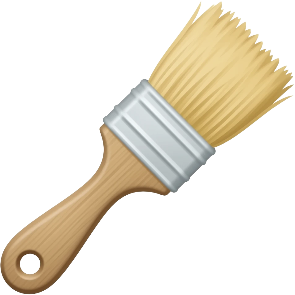 Brush emoji