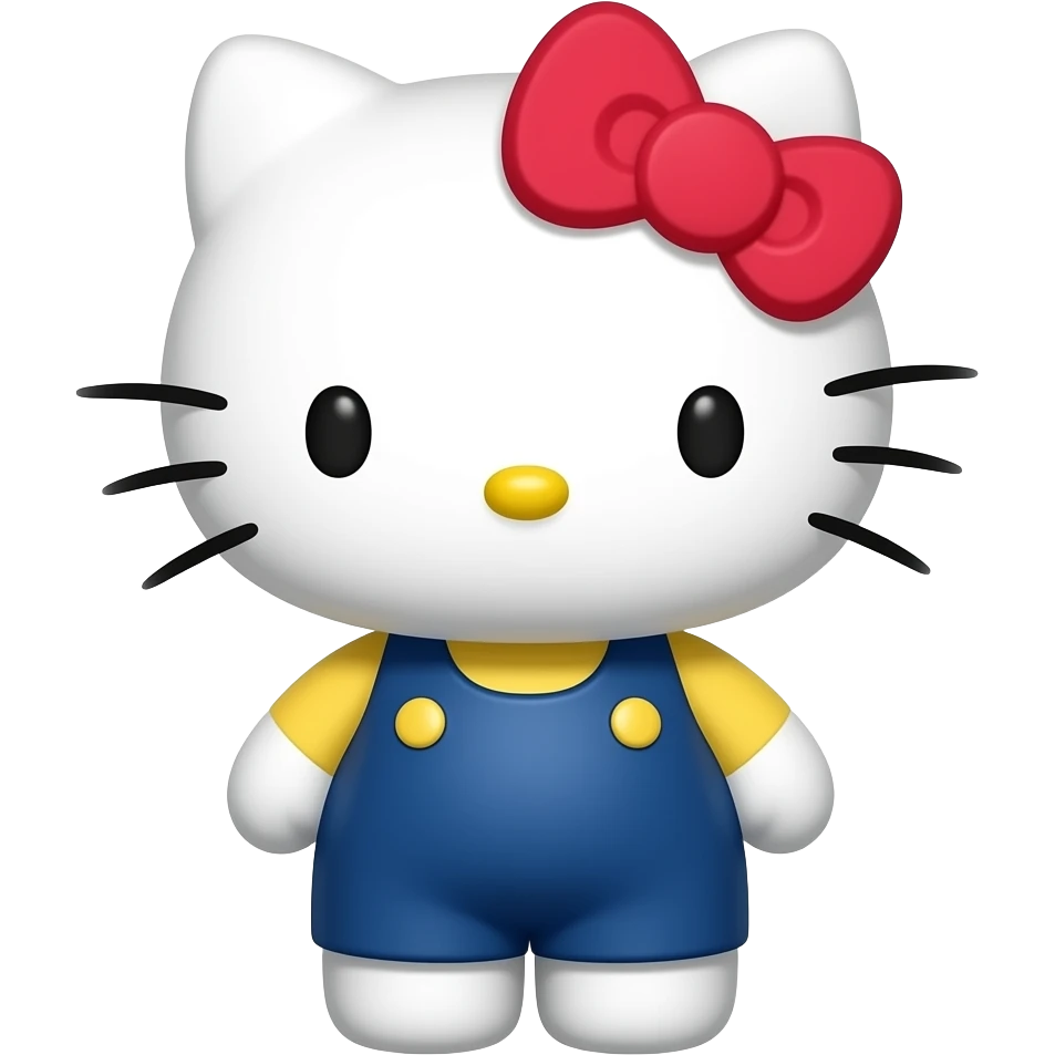 Hello kitty emoji