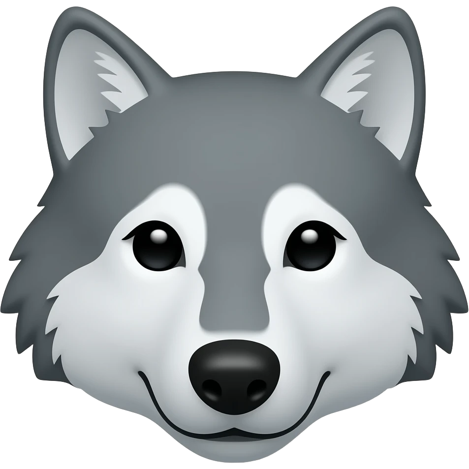 Wolf Face emoji